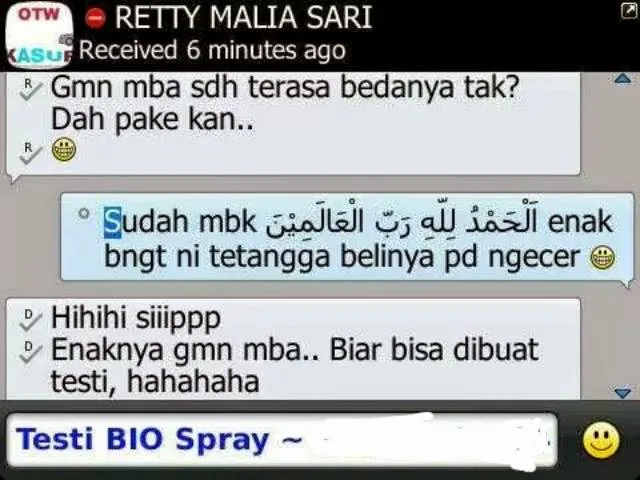 Biospray Testimoni 3