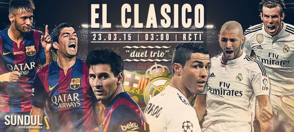 Prediksi Barcelona vs Real Madrid 23 Maret 2015