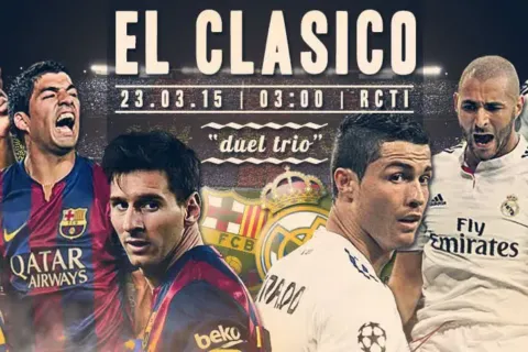 Prediksi Barcelona Vs Real Madrid 23 Maret 2015