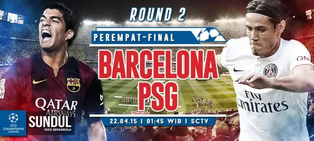Prediksi Barcelona vs Paris Saint Germain