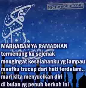 DP BBM Bahasa Minang Ucapan Selamat Ramadhan Terbaik