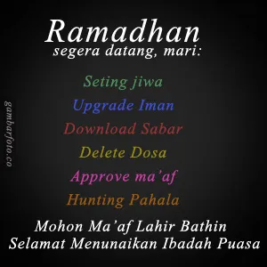 DP BBM Gambar Meme Caption Kata Bijak Mutiara Ramadhan Puasa Terkini