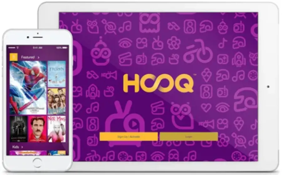 HOOQ layanan penyedia konten video on demand