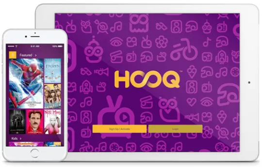 HOOQ layanan penyedia konten video on demand