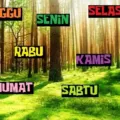 Caption Kata Bijak Singkatan Hari Minggu Senin Selasa Rabu Kamis Jumat Sabtu Kalimat Mutiara Penuh Makna