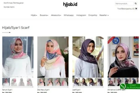 Tips Cara Memilih Hijab untuk Wajah Kotak Persegi