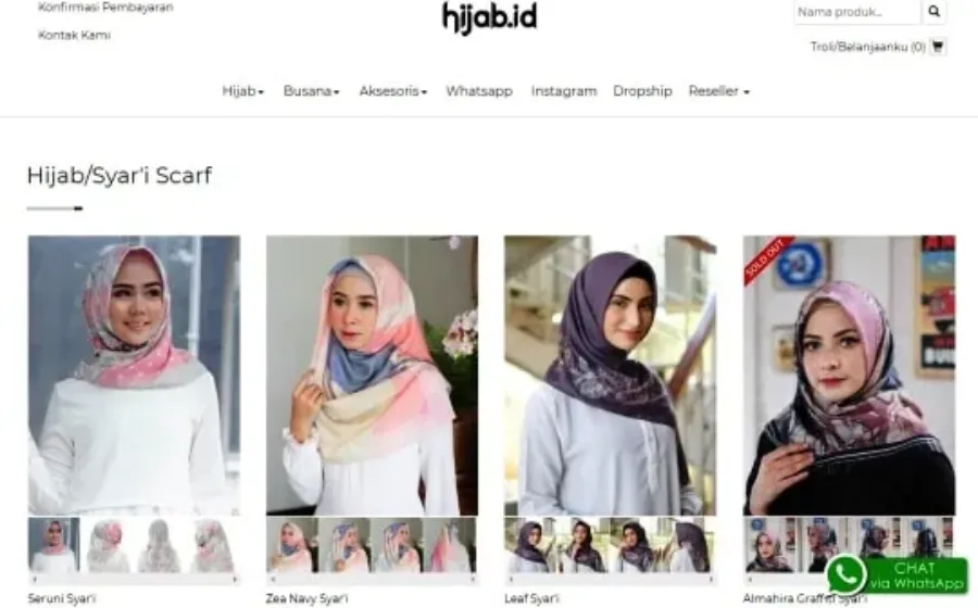Tips Cara Memilih Hijab untuk Wajah Kotak Persegi