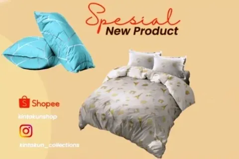 Rekomendasi Sprei dan Bedcover Kintakun Collection