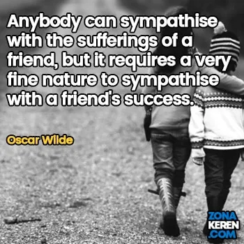 Gambar Caption Kata Bijak Bahasa Inggris Awal Bulan Persahabatan Friendship Quotes Arti Terjemahan Oscar Wilde