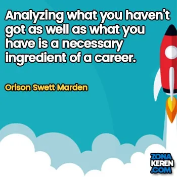 Gambar Caption Kata Bijak Karir Bahasa Inggris Career Quotes Arti Terjemahan Orison Swett Marden