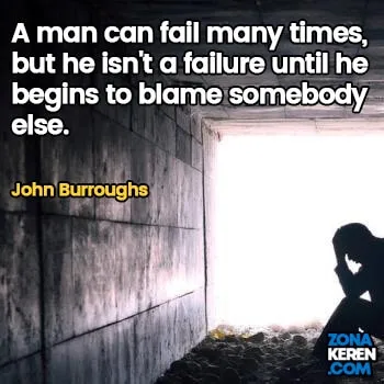 Gambar Caption Kata Bijak Kegagalan Bahasa Inggris Failure Quotes Arti Terjemahan John Burroughs