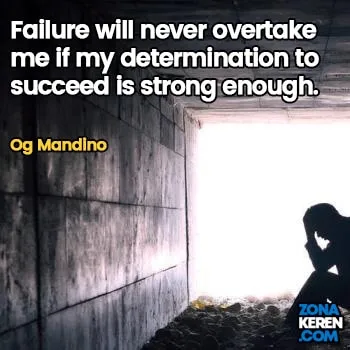 Gambar Caption Kata Bijak Kegagalan Bahasa Inggris Failure Quotes Arti Terjemahan Og Mandino