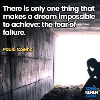 Gambar Caption Kata Bijak Kegagalan Bahasa Inggris Failure Quotes Arti Terjemahan Paulo Coelho