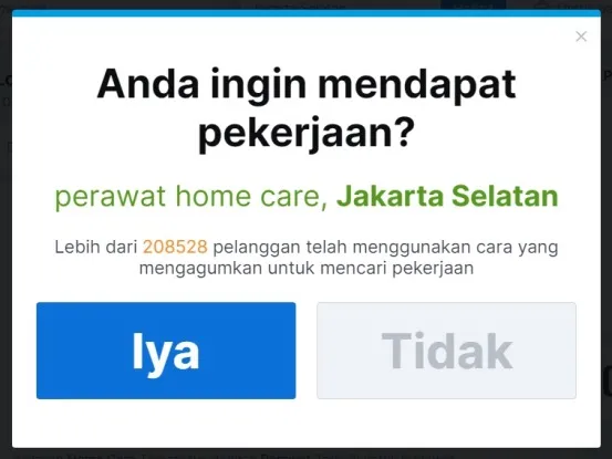 Mencari Loker di Jooble