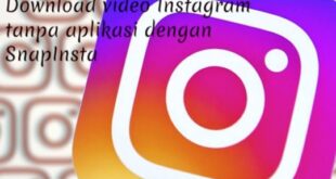 Download Video Instagram tanpa Aplikasi dengan SnapInsta