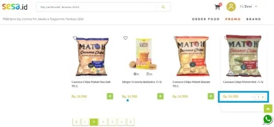 Pengalaman Belanja di SESA (4)