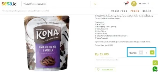 Pengalaman Belanja di SESA (5)