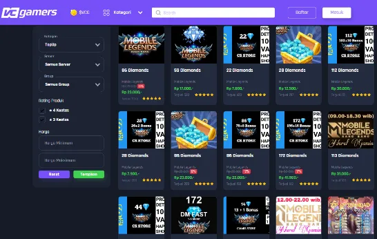 Beragam Keuntungan Top Up Diamond ML di VCGamers