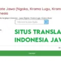 Situs Translate Indonesia Jawa Pilihan Kami