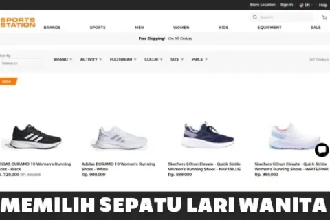 Tips Memilih Sepatu Lari Wanita agar Nyaman dan Sesuai Kebutuhan