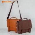 Tas Selempang Kulit Sintetis Pria Berkualitas dari SOUVIA