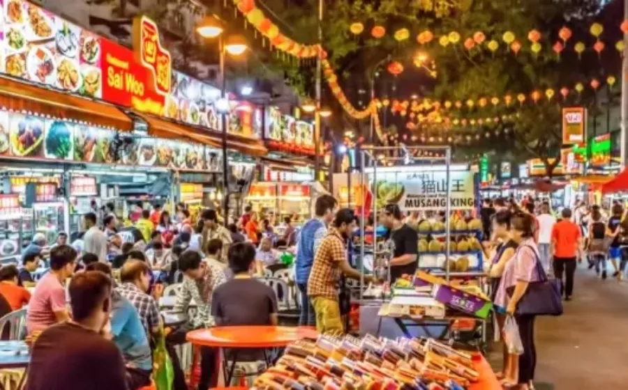 Wisata Bukit Bintang Malaysia Surganya Streed Food dan Barang Branded