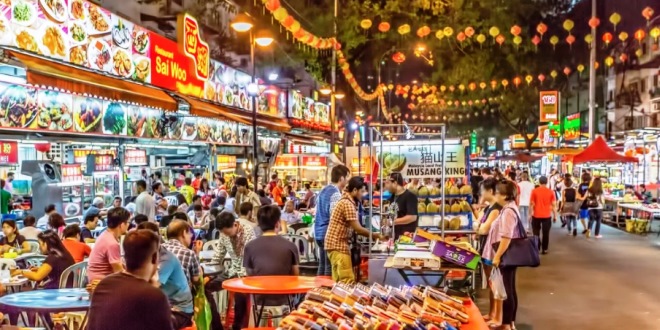 Wisata Bukit Bintang Malaysia Surganya Streed Food dan Barang Branded