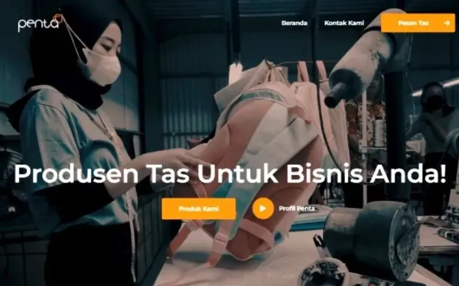 Pabrik Tas PENTA, Partner untuk Kebutuhan Produksi Tas Berkualitas yang Bisa Diandalkan