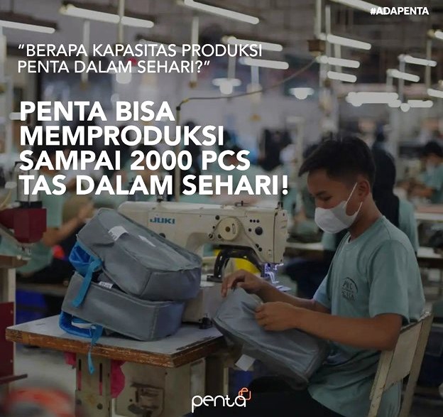 Percayakan Pabrik Tas PENTA sebagai Mitra Bisnis Anda