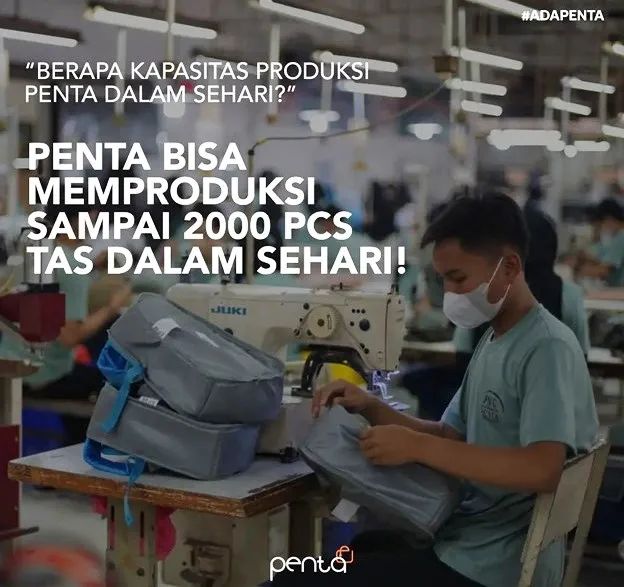 Percayakan Pabrik Tas PENTA sebagai Mitra Bisnis Anda