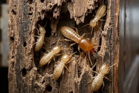 Retak di Kayu atau Pintu Susah Ditutup Bisa Jadi Rayap di Baliknya