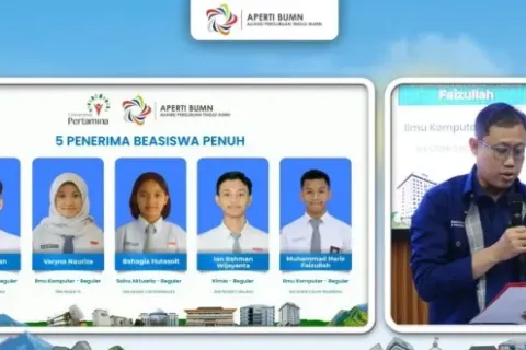 Universitas Pertamina Sambut 15 Talenta Muda lewat Beasiswa APERTI BUMN 2026